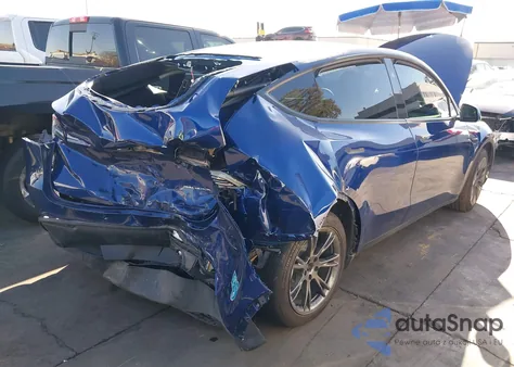 2025 Tesla Model Y Long Range Dual Motor All-Wheel Drive из США, поврежденный, VIN 7SAYGDEE1SF284997